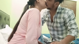 Naughty College Couple’s Steamy Hotel Fuck Fest