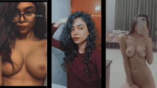 Slutty Indian Girl’s Viral Boob Rub Leak