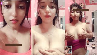 Sexy Young Indian Girl Strip Fan Fantasy
