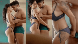 Sexy Indian Couple’s Romantic Tease Touch