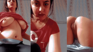 Sexy Big Boob Indian Strip Ass Tease