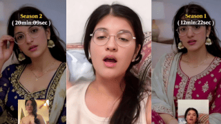 Beautiful Chashmish Girl Viral Instagram Nude – Boobs Jiggle, Pussy Closeup Masturbation