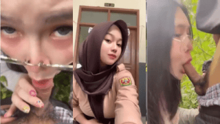 Naughty Hijabi Thai Girl Seduces Delivery Boy Outdoor Deep Blowjob