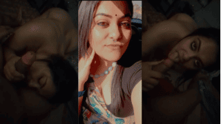 Horny Drunk Desi Slut Gives Intense Blowjob to Club Guy