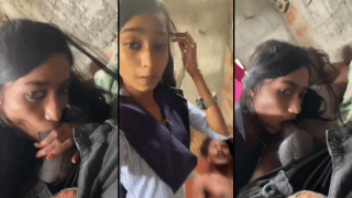 College Attitude Queen Bunks Class For Steamy Blowjob With Ugly Lover