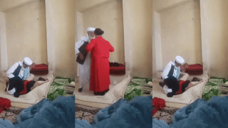 Dirty Molana Fucks Randi Pakistani Woman While Her Husband Calls – Gives Blessings