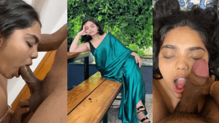 Darling Indian Girlfriend Devotedly Surrenders With Juicy Deepthroat Blowjob & Multiple Doggy Sessions