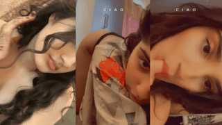 Gorgeous & Soft Pakistani Girl Shows Off Her String Panties & Plays With Pierced Nipples