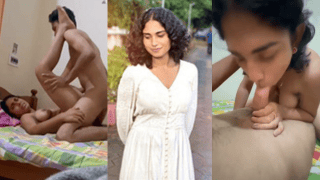 Hot Tamil Girl Gives Steamy Blowjob Then Gets Deep Missionary Fuck