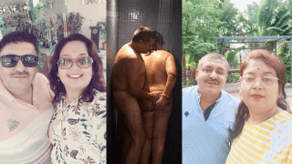 Middle Aged Mumbai Wife Cheats With Rich Boss In Hotel Room & Balcony
