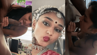 Traditional South Indian Classical Dancer Turns Shameless BBC Slut Abroad
