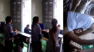 Suspicious Cousin Records His Cousin Sister Sucking Chacha Ji In Shop And Fucks Her To Keep Secret
