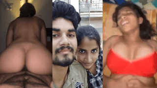 Sweet Big Boobs Tamil Girl Giggles Then Moans Wildly Getting Fucked By Crush
