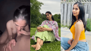 “Kidda lagga” – Sweet Punjabi Girl Tries Her Best With A Dick Too Big For Her Mouth To Get Her Pussy Eaten