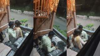 Famous Instagram Viral Video Of Truck Driver Getting Deepthroat Blowjob On Open Road