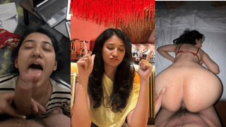 Sexy Indian Girlfriend Plays A Sensual Song Before BJ Then Gets Teased & Begs Him To Fuck Her In Doggy