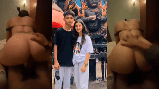 Innocent Nepali TikTok Influencer Turns Into A Wild Reverse Cowgirl Slut