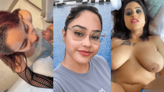 Nerdy Desi NRI Slut Turns The Heat Up – Takes Huge Cumshot On Her Pretty Face