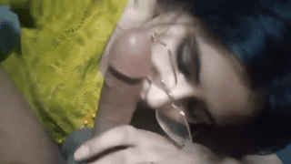 Beautiful Milky Village Slut In Glasses Gives Passionate Blowjob Then Gets Yellow Salwar Ripped Into Missionary