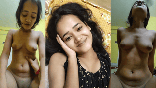 Sweet Amateur Desi Girl Rides Through The Pain Then Gets Pushed Back Just For A Better Recording